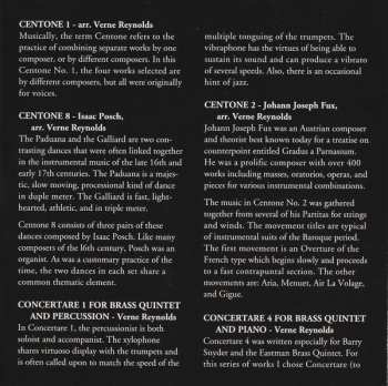 2CD Eastman Brass Quintet: 1975 Archive