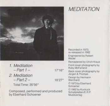 2CD Eberhard Schoener: Meditation / Sky Music - Mountain Music