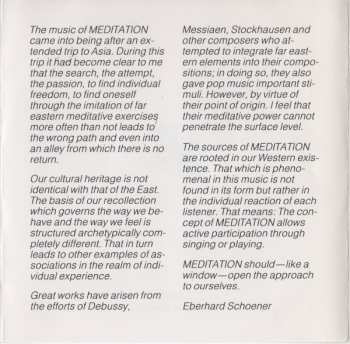 2CD Eberhard Schoener: Meditation / Sky Music - Mountain Music