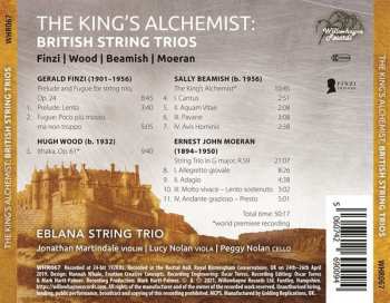 CD Eblana String Trio: The King's Alchemist: British String Trio