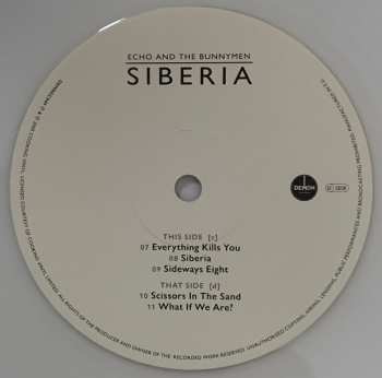 2LP Echo & The Bunnymen: Siberia CLR
