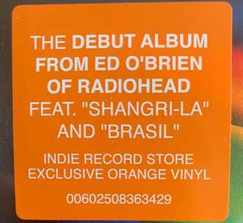 LP Ed O'Brien: Earth LTD | CLR