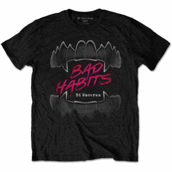 Merch Ed Sheeran: T-shirt Bad Habits 
