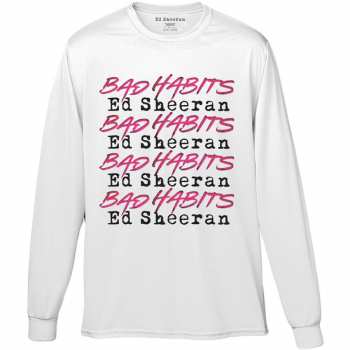 Merch Ed Sheeran: T-shirt Bad Habits Stack 