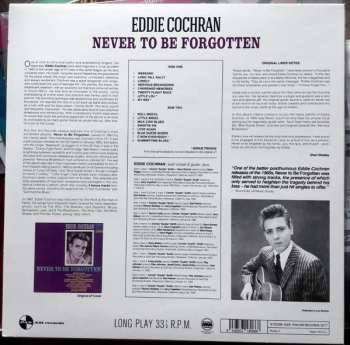 LP Eddie Cochran: Never To Be Forgotten