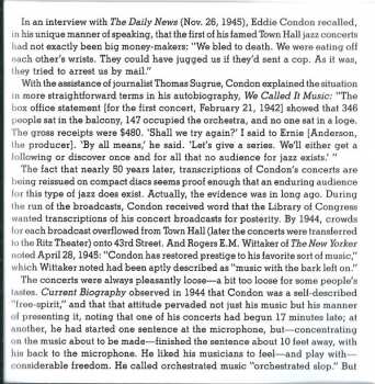2CD Eddie Condon: The Town Hall Concerts, Volume Seven