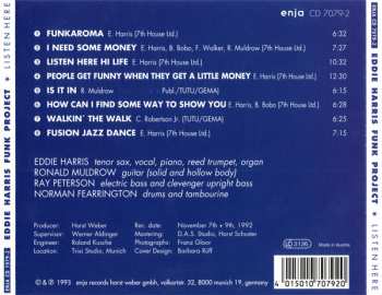CD Eddie Harris Funk Project: Listen Here