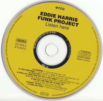 CD Eddie Harris Funk Project: Listen Here