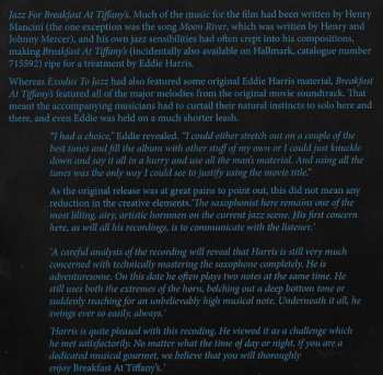 CD Eddie Harris: Jazz For "Breakfast At Tiffany's"