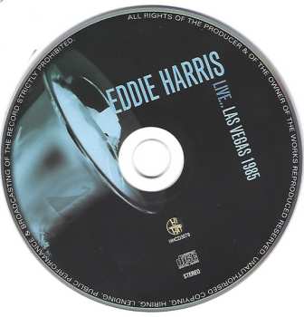 CD Eddie Harris: Live.. Las Vegas 1985