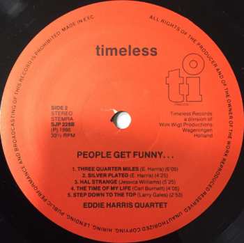 LP Eddie Harris: People Get Funny...