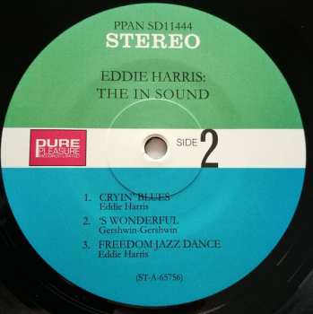 LP Eddie Harris: The In Sound LTD