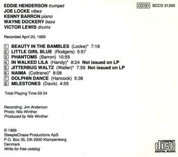 CD Eddie Henderson Quintet: Phantoms