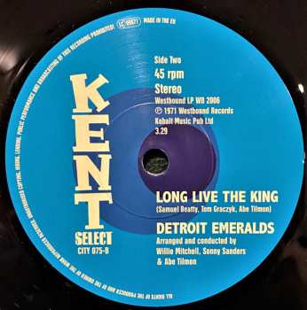 SP Detroit Emeralds: I Am So Thankful / Long Live The King