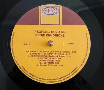 LP Eddie Kendricks: People...Hold On