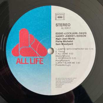LP Eddie "Lockjaw" Davis: All Of Me