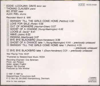 CD Eddie Lockjaw Davis Quartet: Swingin' Till The Girls Come Home