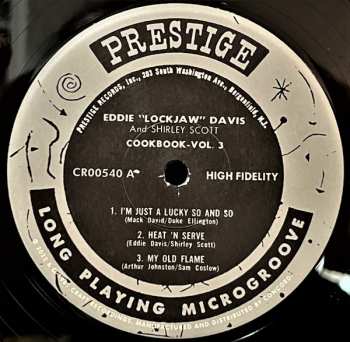 4LP/Doos Eddie "Lockjaw" Davis: Cookin' With Jaws And The Queen: The Legendary Prestige Cookbook Albums LTD