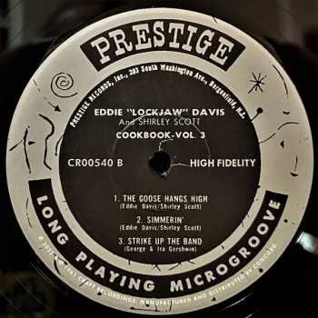 4LP/Doos Eddie "Lockjaw" Davis: Cookin' With Jaws And The Queen: The Legendary Prestige Cookbook Albums LTD