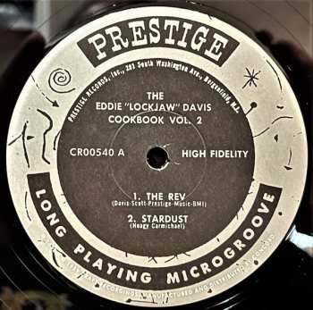 4LP/Doos Eddie "Lockjaw" Davis: Cookin' With Jaws And The Queen: The Legendary Prestige Cookbook Albums LTD