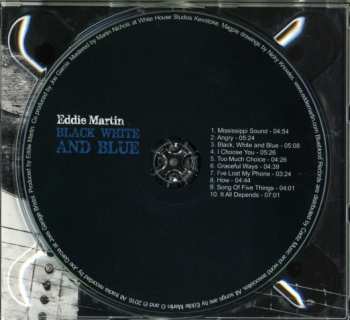 CD Eddie Martin: Black White And Blue