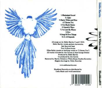 CD Eddie Martin: Black White And Blue