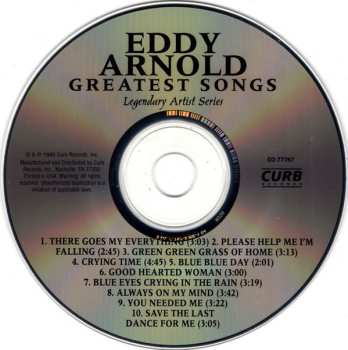 CD Eddy Arnold: Greatest Songs