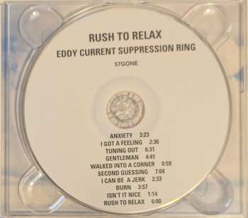 CD Eddy Current Suppression Ring: Rush To Relax