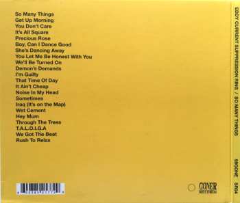 CD Eddy Current Suppression Ring: So Many Things