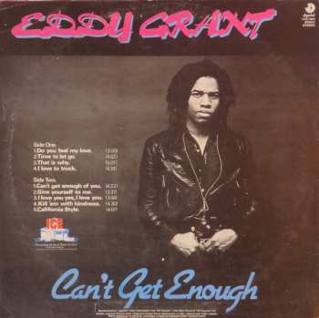 LP Eddy Grant: Can't Get Enough