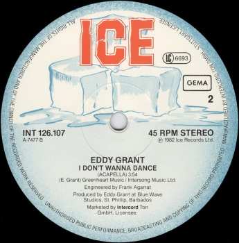 LP Eddy Grant: I Don't Wanna Dance