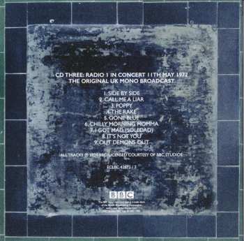 4CD/Doos The Edgar Broughton Band: Gone Blue - The BBC Sessions