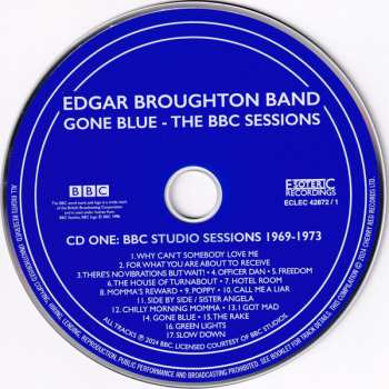 4CD/Doos The Edgar Broughton Band: Gone Blue - The BBC Sessions