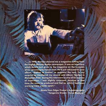 LP Edgar Froese: Epsilon In Malaysian Pale CLR