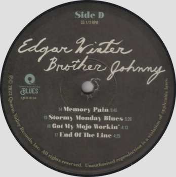 2LP Edgar Winter: Brother Johnny LTD