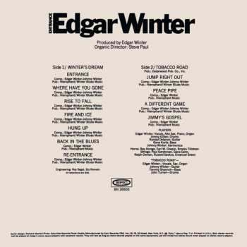 CD Edgar Winter: Entrance LTD