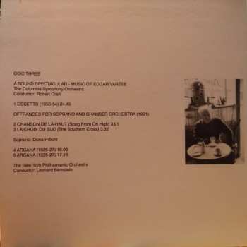 3CD/Doos Edgard Varèse: Complete Works Of Edgard Varèse, Volume 1