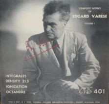 Album Edgard Varèse: Complete Works Of Edgard Varèse, Volume 1
