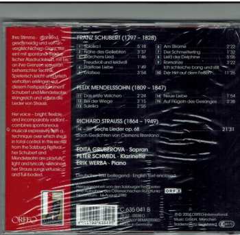 CD Edita Gruberova: Schubert. Mendelssohn. Strauss/Gruberova 