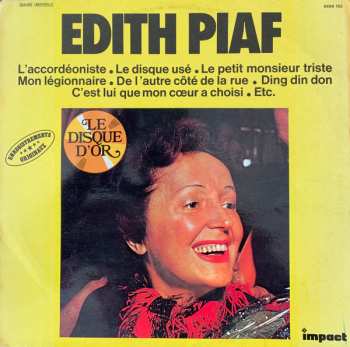 LP Edith Piaf: Edith Piaf