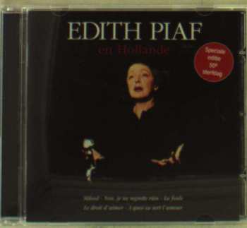 CD Edith Piaf: En Hollande