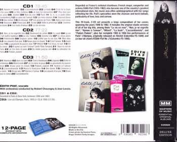 3CD Edith Piaf: Essential Original Albums