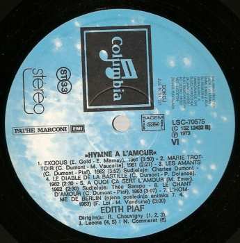 3LP/Doos Edith Piaf: Hymne À L'Amour