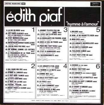 3LP/Doos Edith Piaf: Hymne À L'Amour