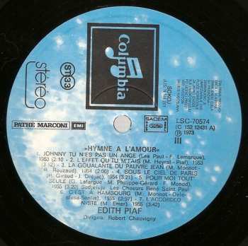 3LP/Doos Edith Piaf: Hymne À L'Amour