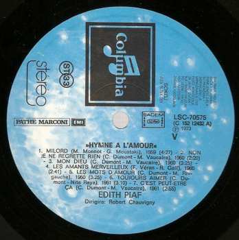 3LP/Doos Edith Piaf: Hymne À L'Amour