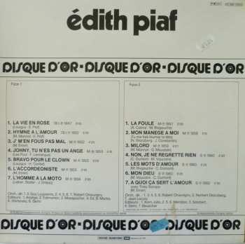 LP Edith Piaf: Le Disque D'Or D'Edith Piaf