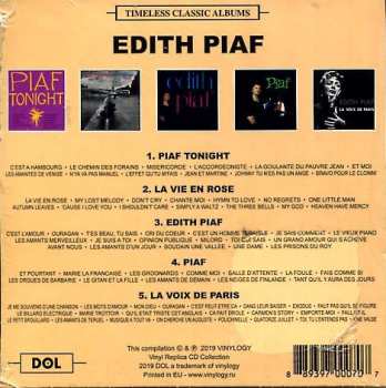 5CD Edith Piaf: Timeless Classic Albums