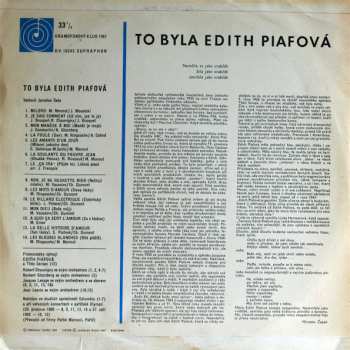 LP Edith Piaf: To Byla Edith Piafová (+ PŘÍLOHA)