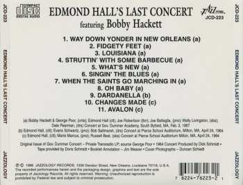 CD Bobby Hackett: Edmond Hall's Last Concert